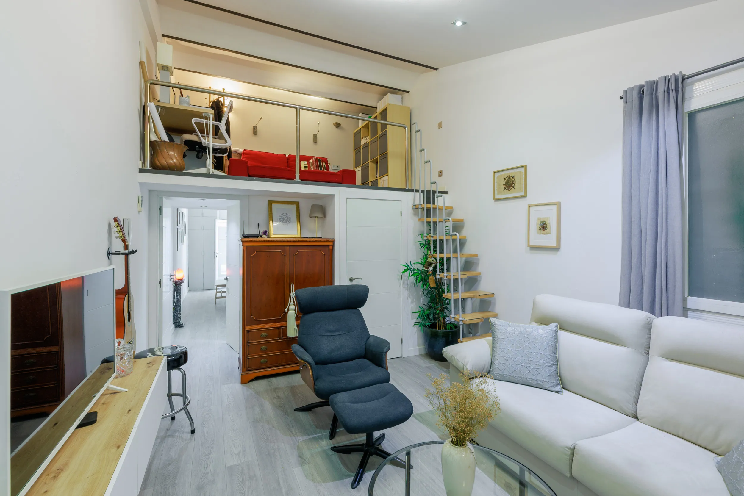 Piso en Torrent de l'Olla 42, Gràcia — Salón